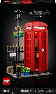 LEGO Ideas 21347 Rød telefonkiosk i London