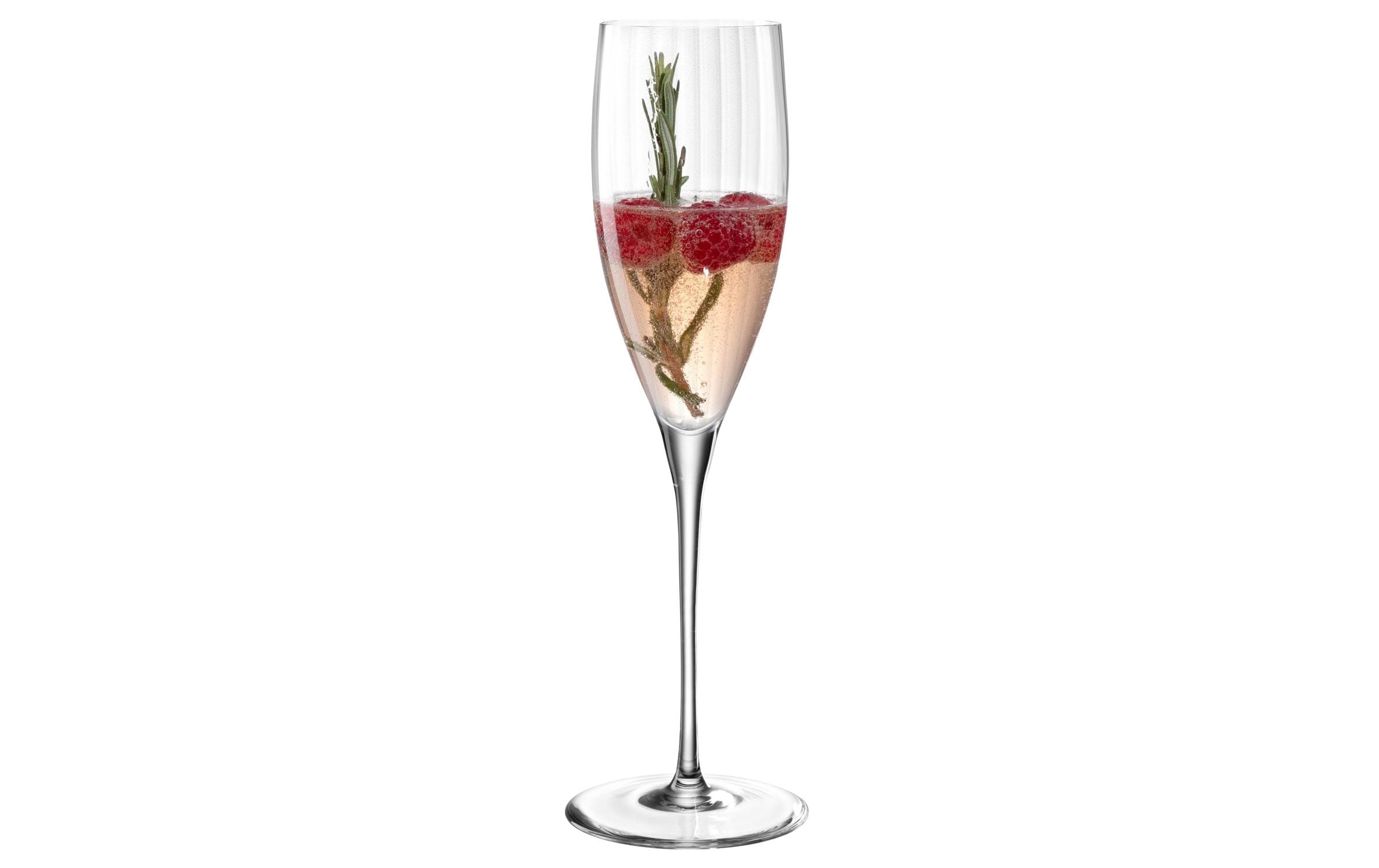 Sektglas Poesia 250 ml, 6 Stück, TransparentGlas geeignet für Champagner oder Schaumweine
