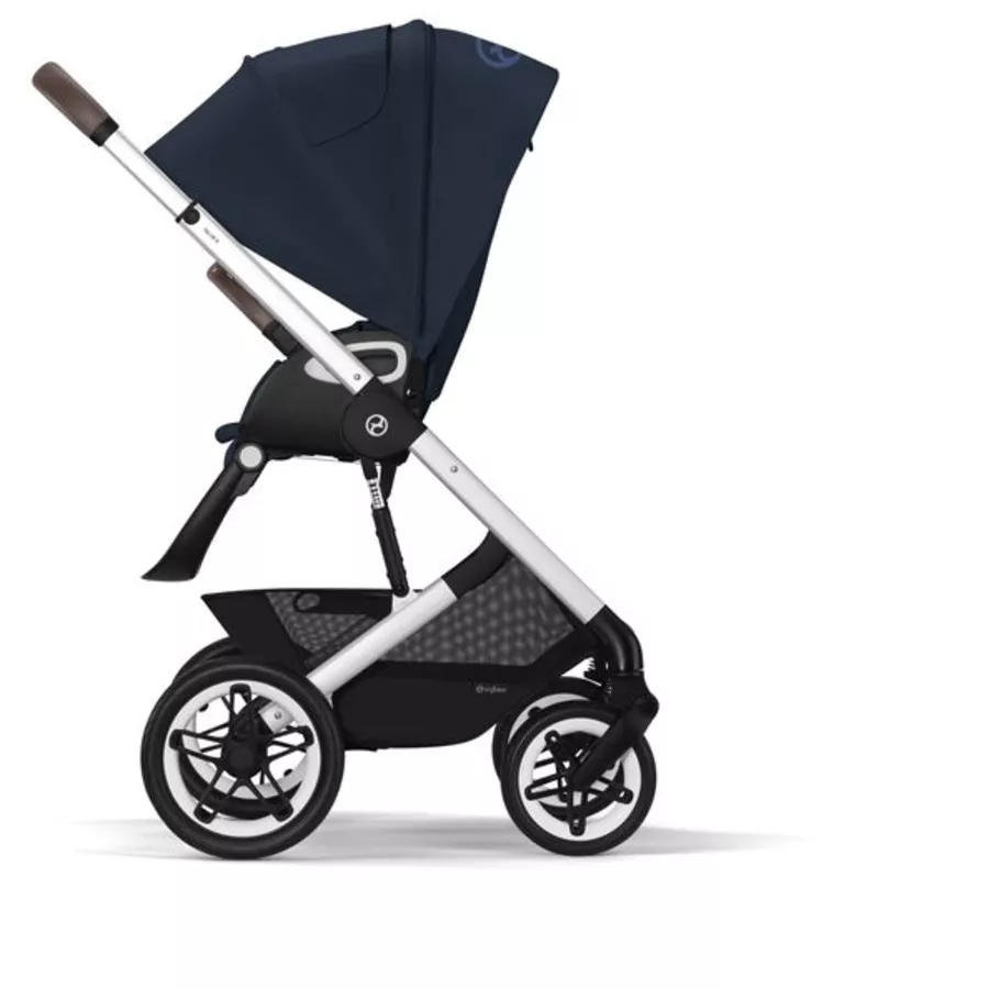 cybex GOLD Kinderwagen Talos S Lux Silver Ocean Blue