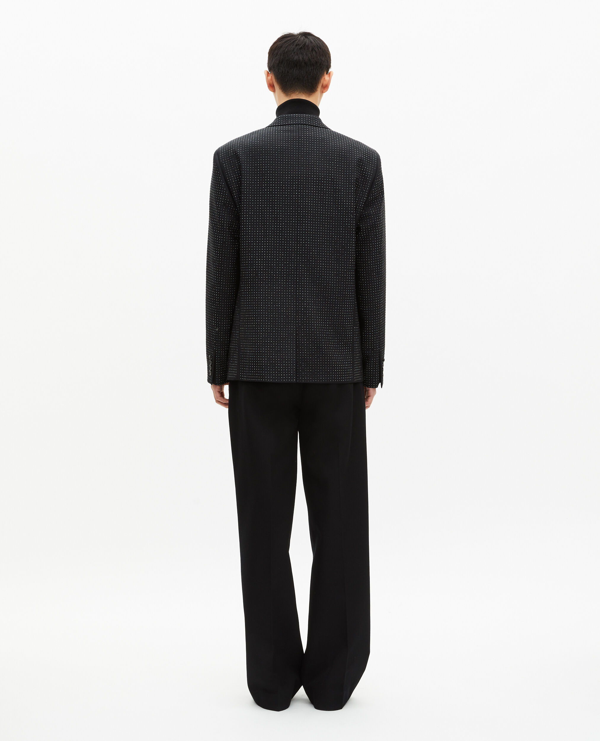 Veste à strass noire