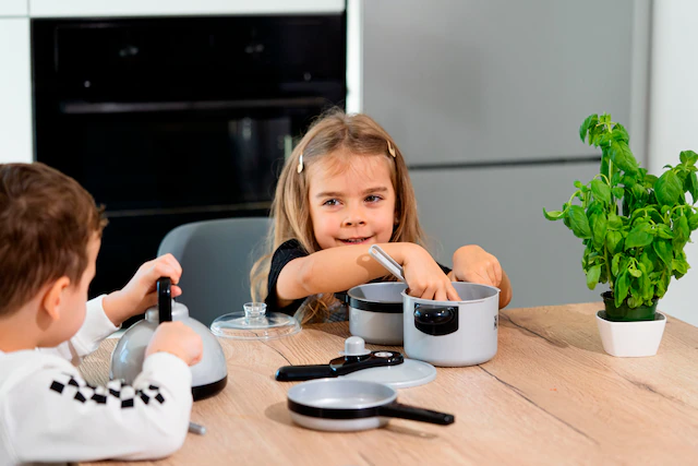 Klein Kinder-Küchenset »WMF-Topfsortiment« Made in Germany