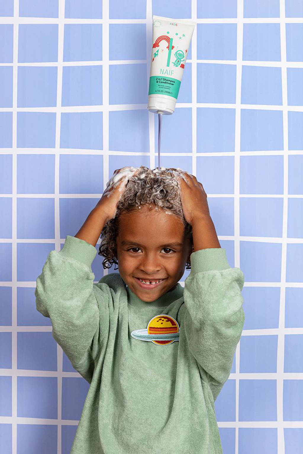 Top product!Kids 2 in 1 shampoo & conditioner - 200 ml