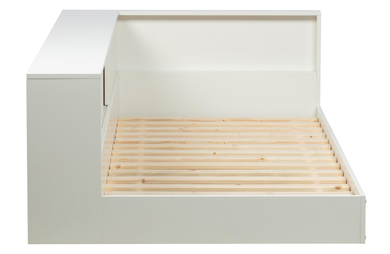 WOOOD Connect bed 90x200 wit