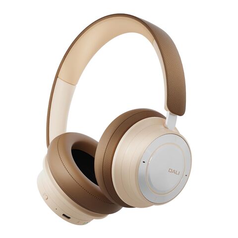 DALI IO-8 – draadloze head-fi hoofdtelefoon met ANC Caramel White