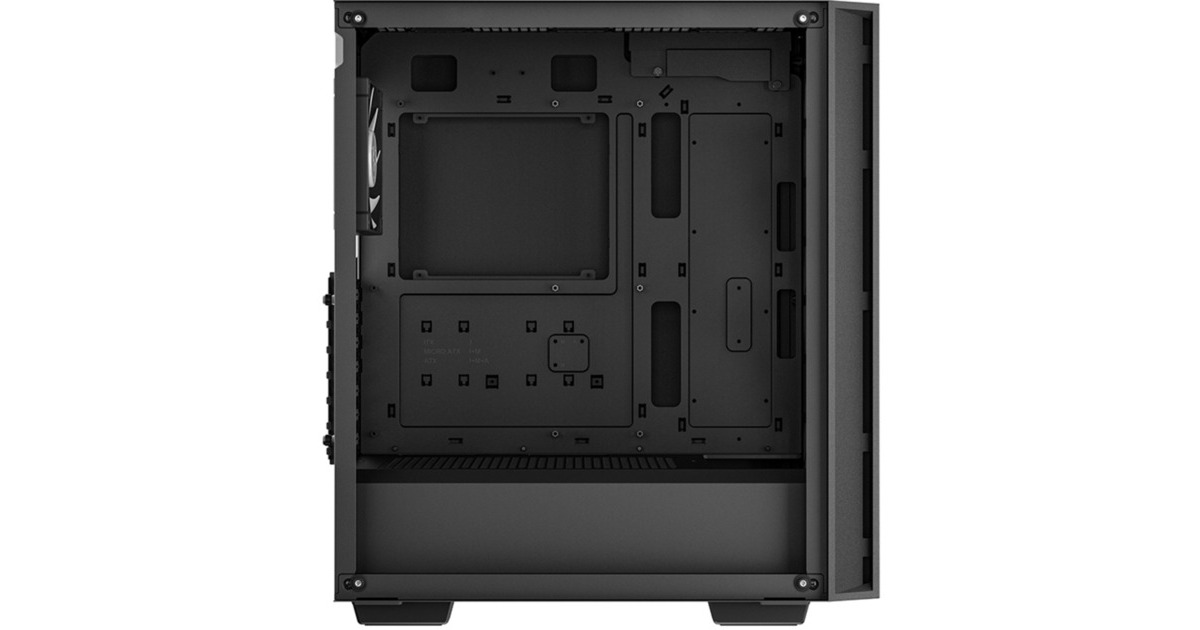 DeepCoolMATREXX 55 V4 C midi tower behuizing  (Zwart | 1x USB-A | 1x USB-C | RGB | Window)