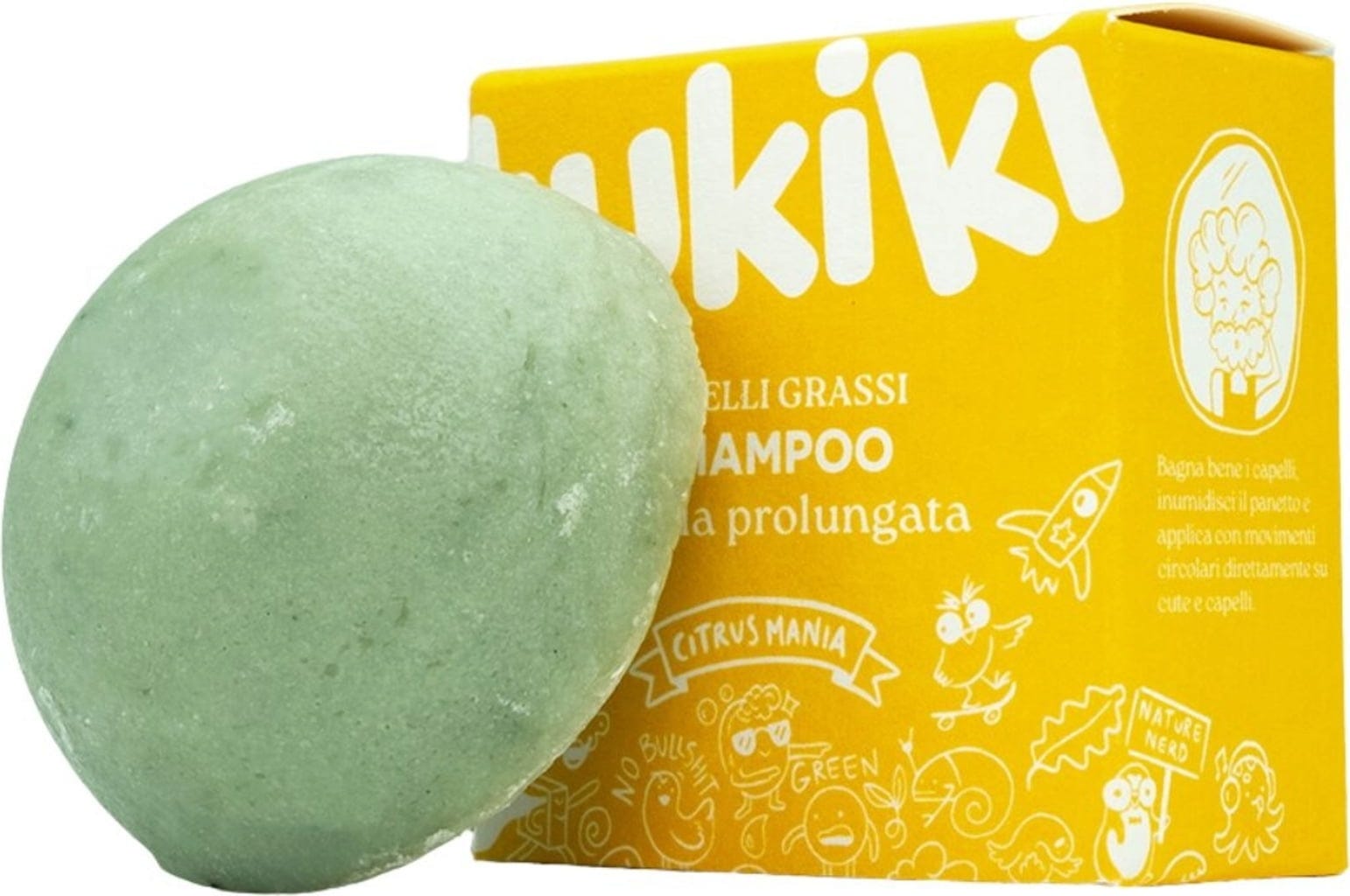 Tukiki  Shampoo Bar Bergamot, 60 g