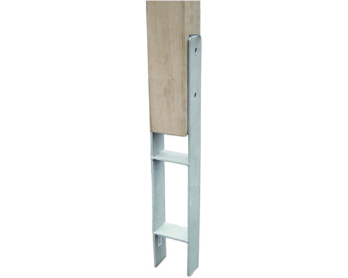 H-paalanker 91x400x800 mm thermisch verzinkt 1 stuk