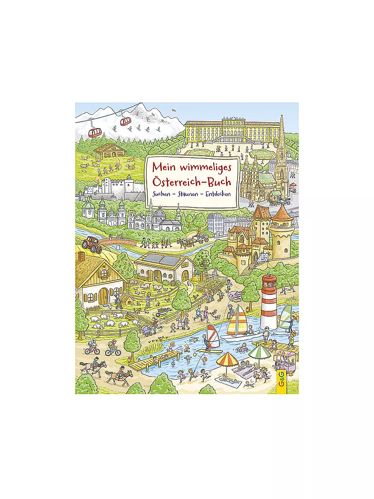 G & G VERLAG Buch - Mein wimmeliges Österreich-Buch keine Farbe