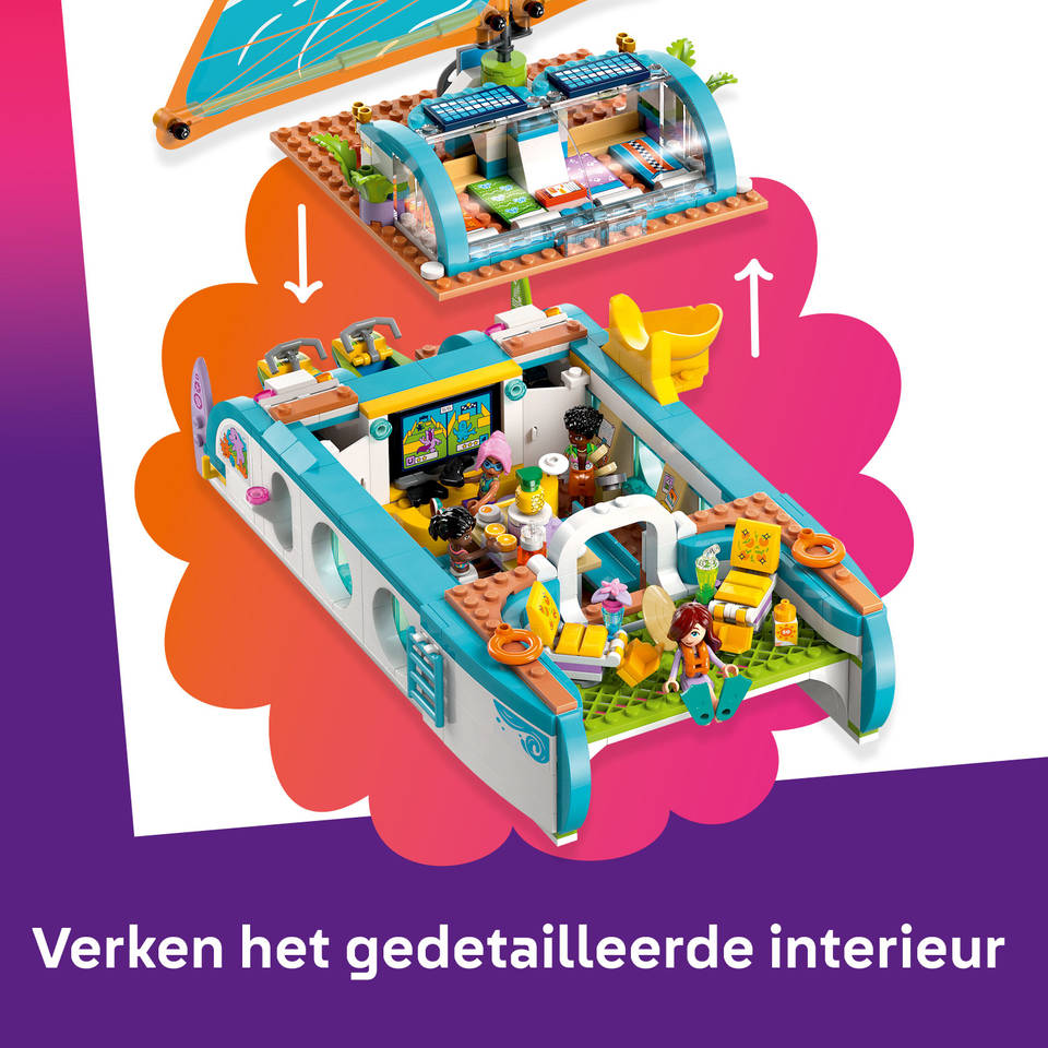LEGO Friends avontuurlijke bootreis 42664