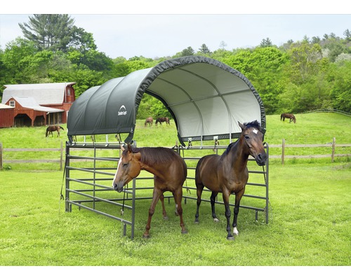 Weidetent luifel ShelterLogic 370 x 370 cm groen