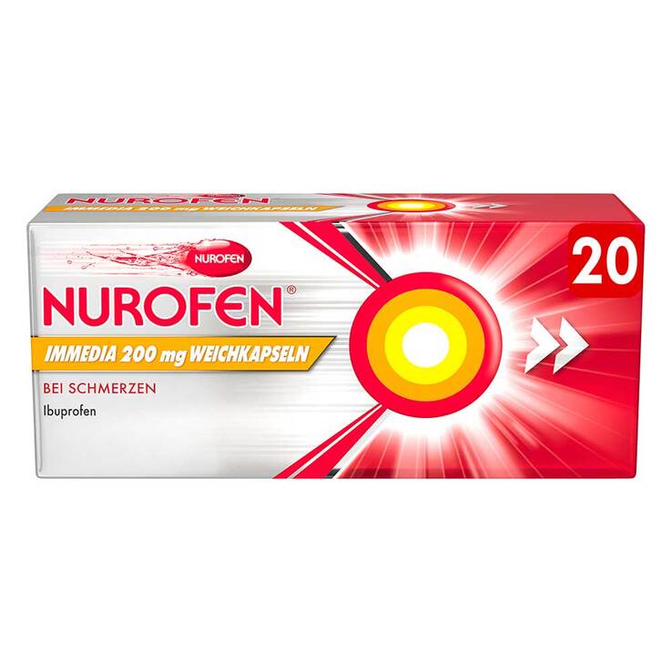 Nurofen Immedia 200 mg Weichkapseln, 20 St