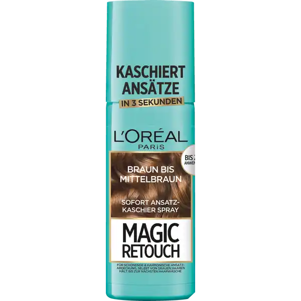 Ansatz-Kaschierspray Braun bis Mittelbraun