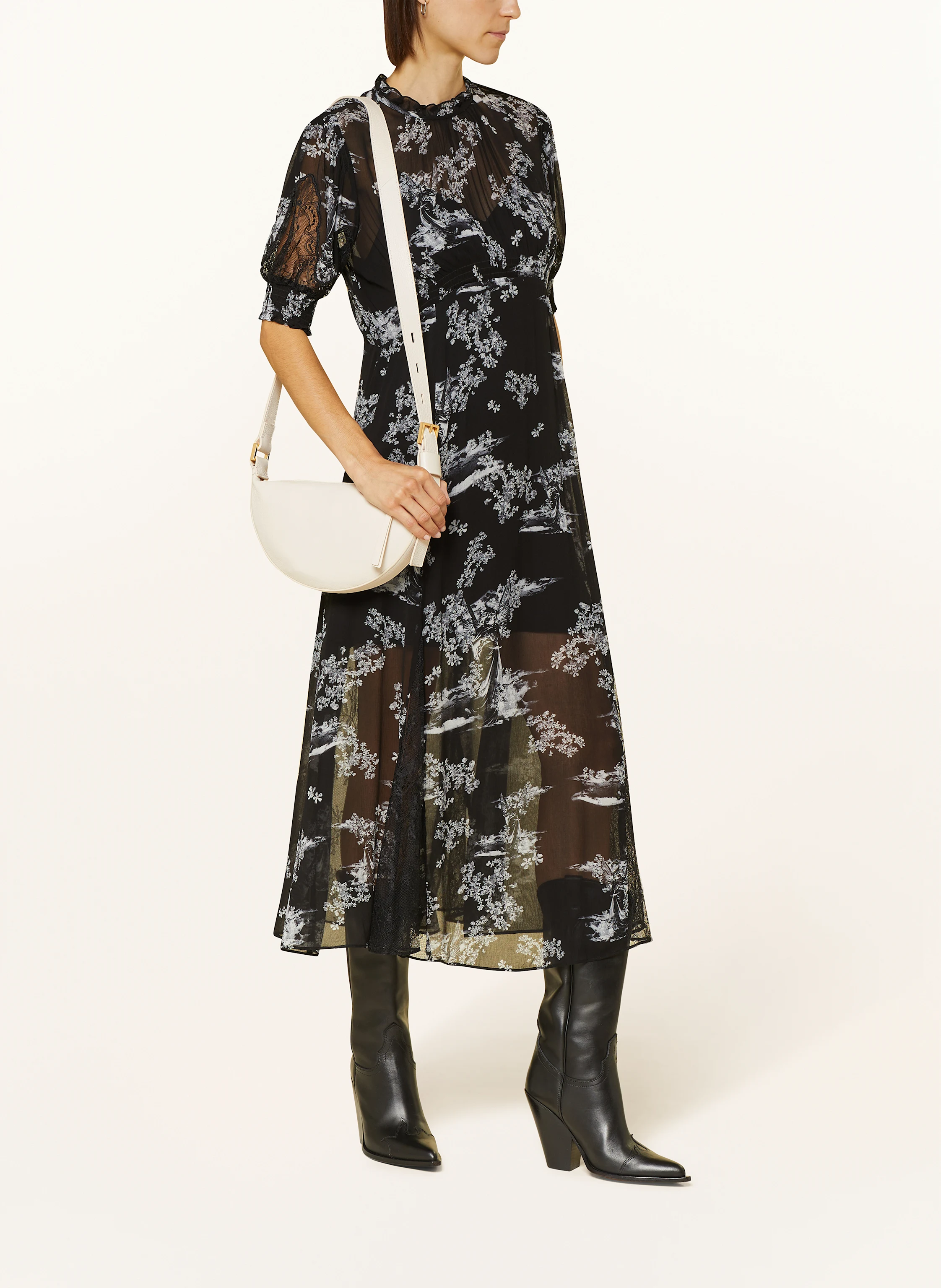 ALLSAINTS Umhängetasche HALF MOON