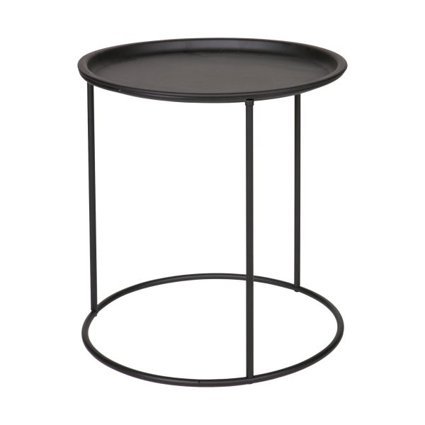 Woood Ivar Bijzettafel – Medium  – Zwart