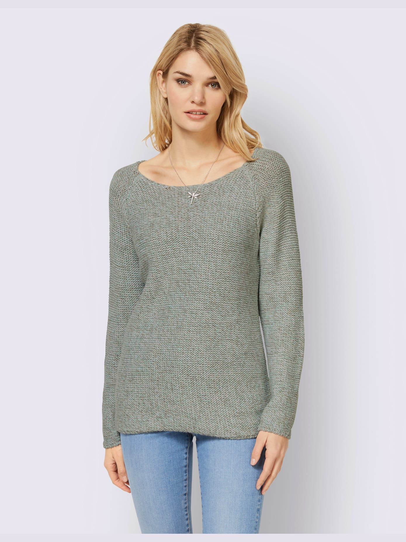 Pull joli motif en tricot