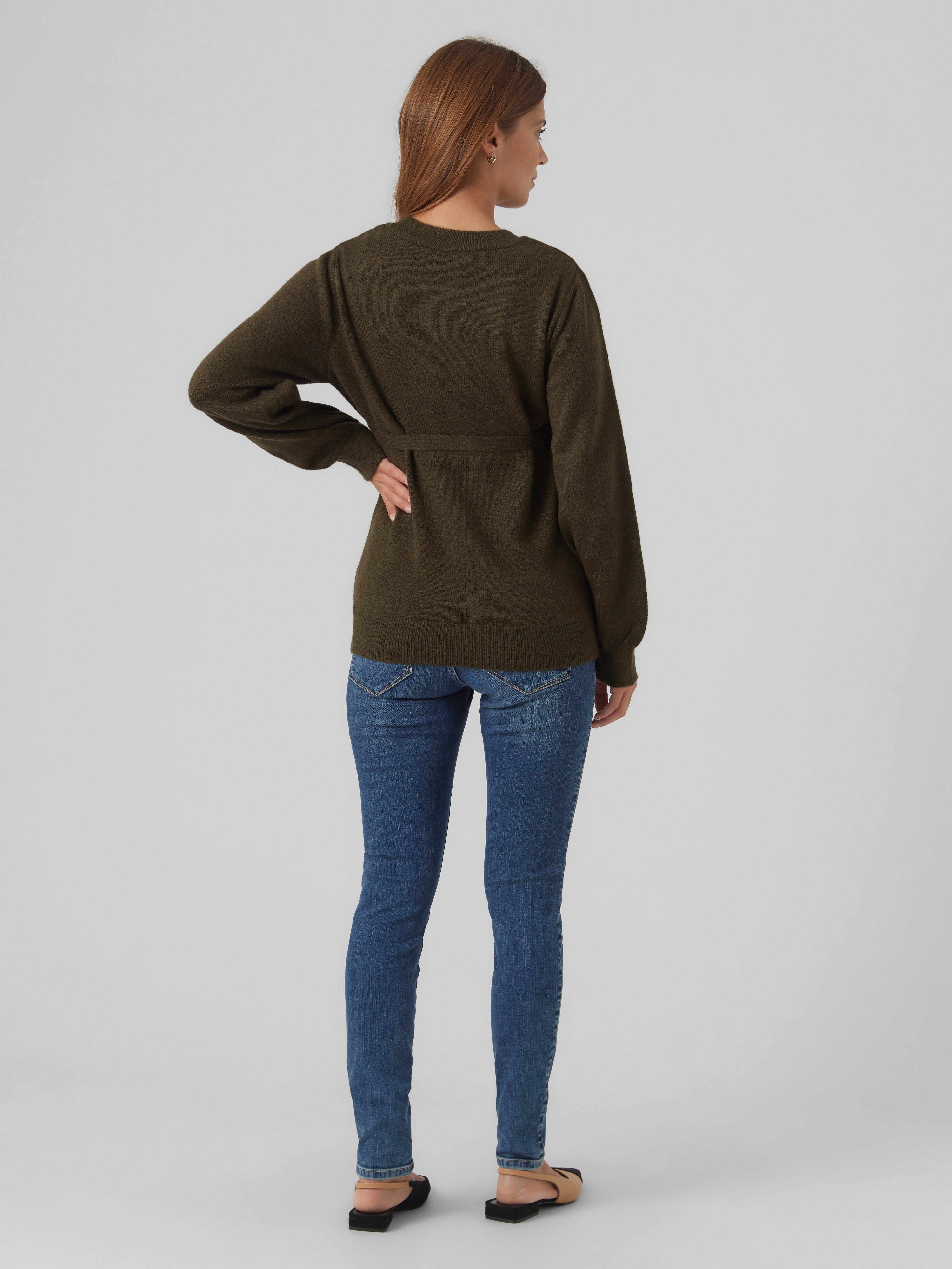 Gebreide Zwangerschaps-pullover