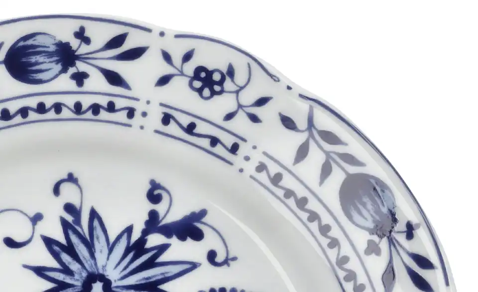 Kahla Speiseteller "Rosella" Zwiebelmuster Speiseteller Ø 23,6 cm