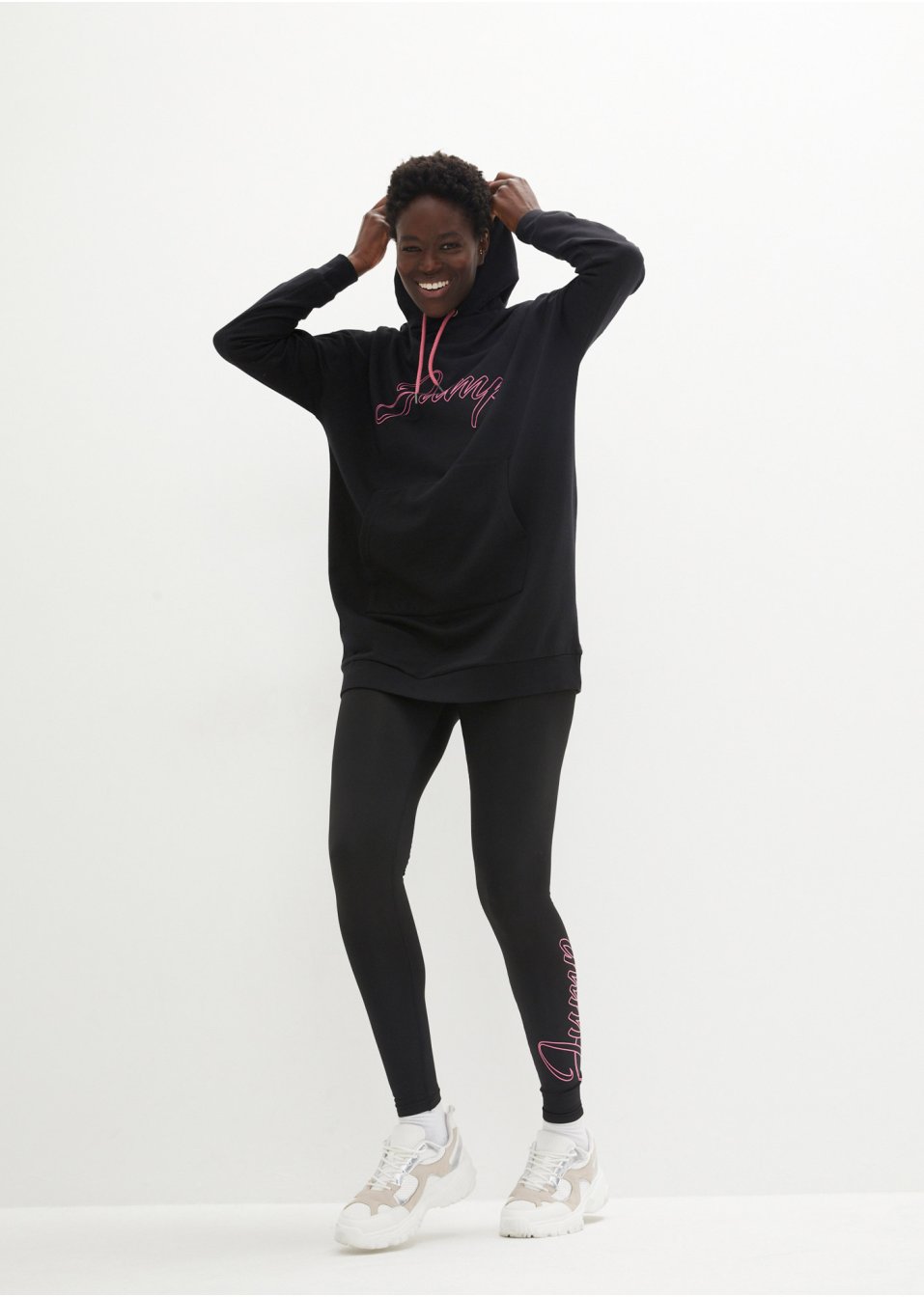 Sweat-shirt oversize avec poche kangourou