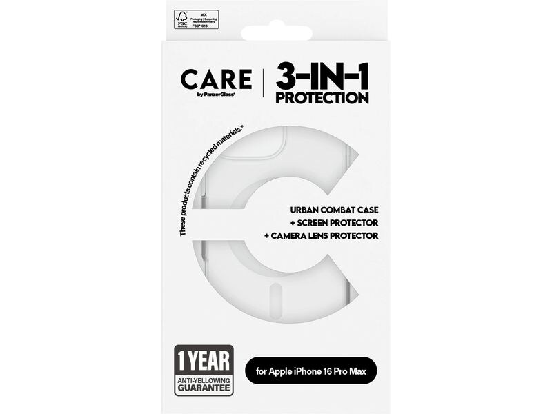 CARE B1340 2864 1286 PanzerGlass B1340 2864 1286 Display-/Rückseitenschutz für Smartphones Klare Bildschirmschutzfolie Apple 1 Stück(e)