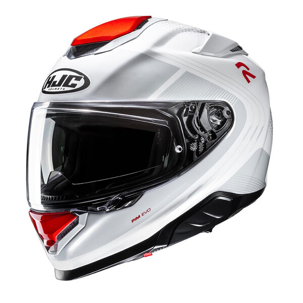 HJC - Casque RPHA 71 Frepe MC1 / Blanc / Rouge / Brillant