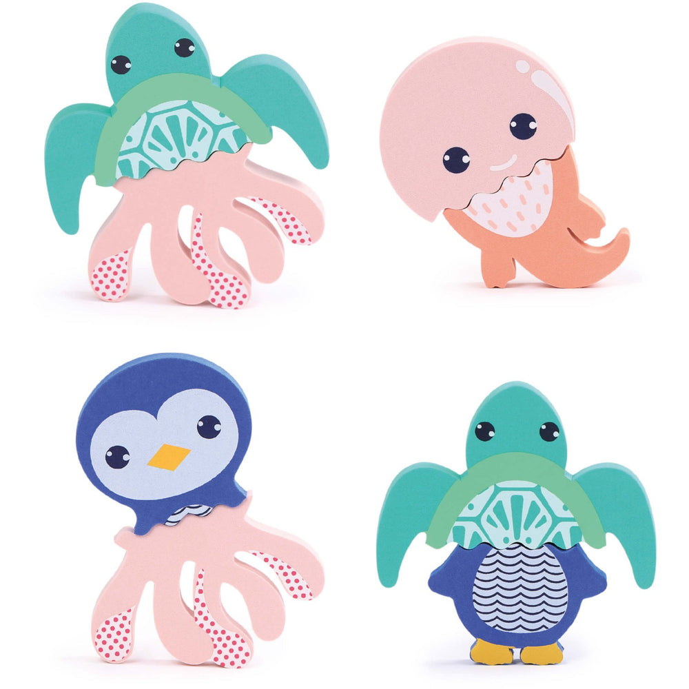 Køb LUDI® Mix & Match - Skumdyr til badet