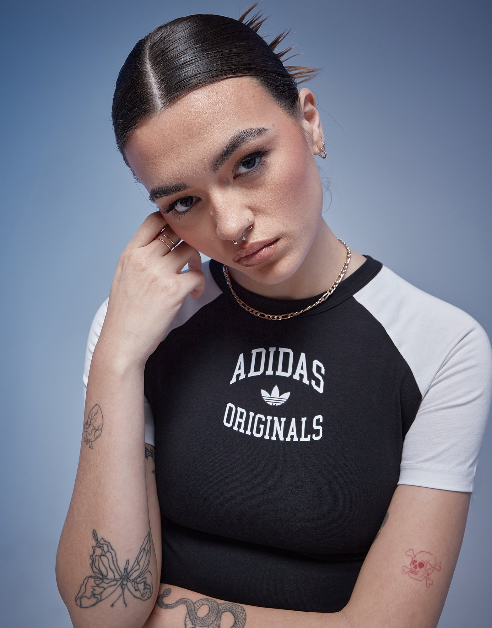 adidas Originals T-shirt Varsity Slim Femme