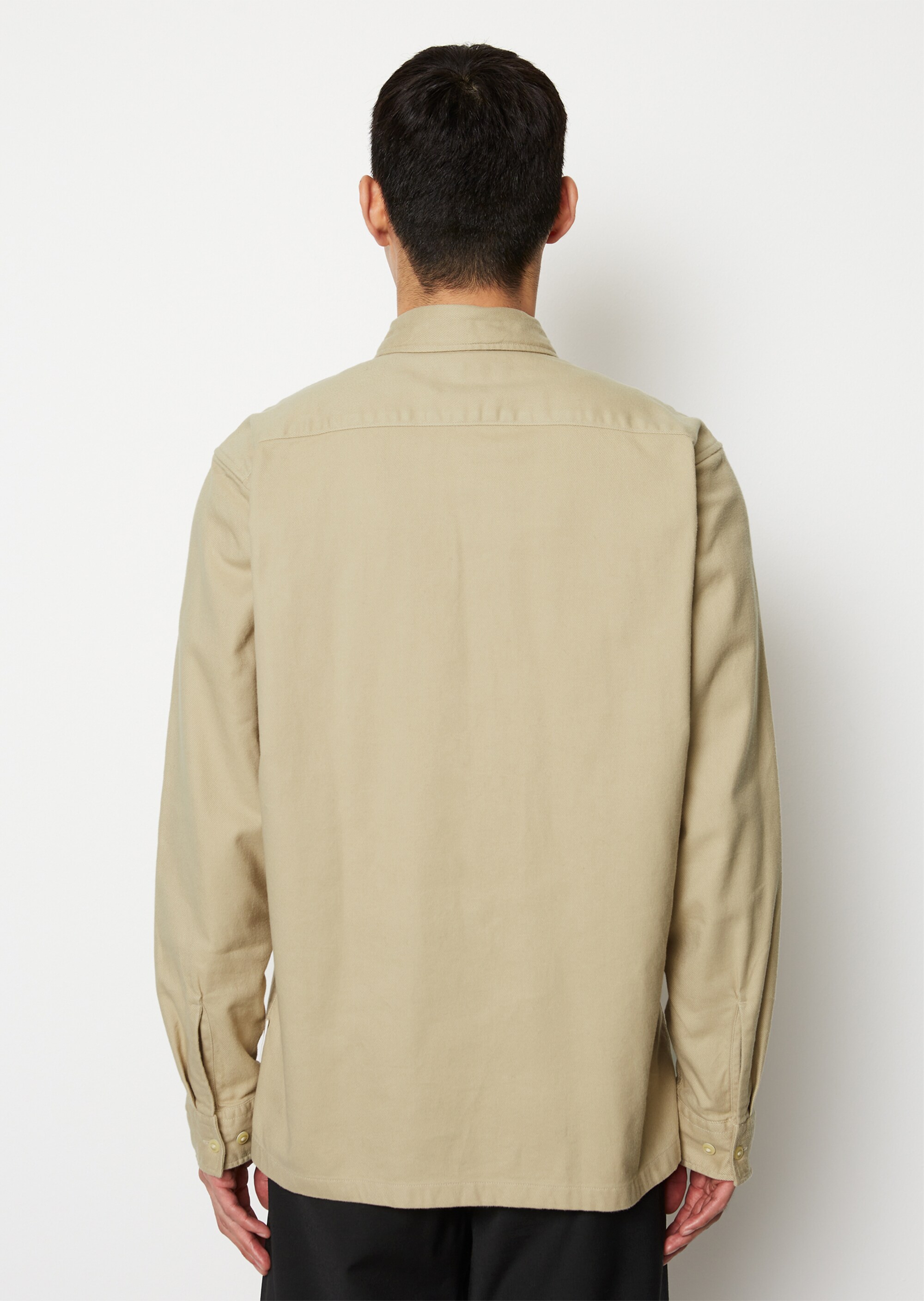 Hemd regular aus festem Bio-Baumwoll-Flanell