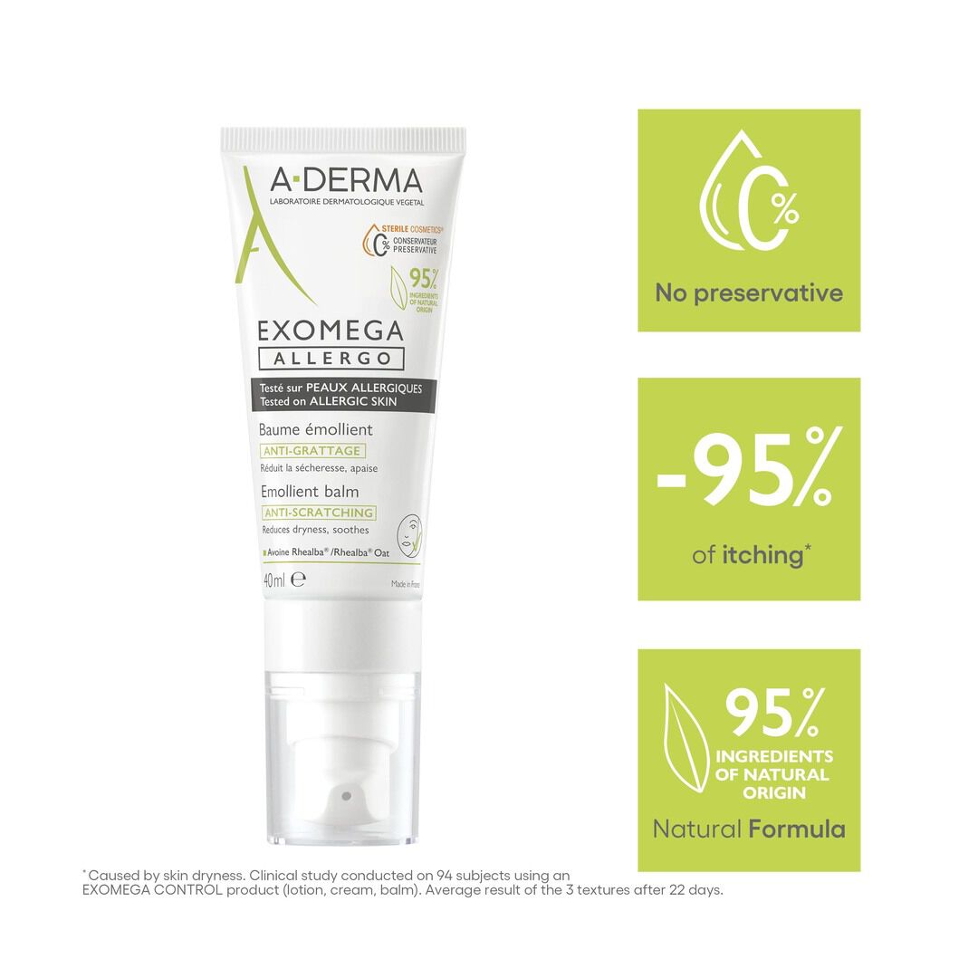 Exomega Allergo - Bálsamo Emoliente - 40ml