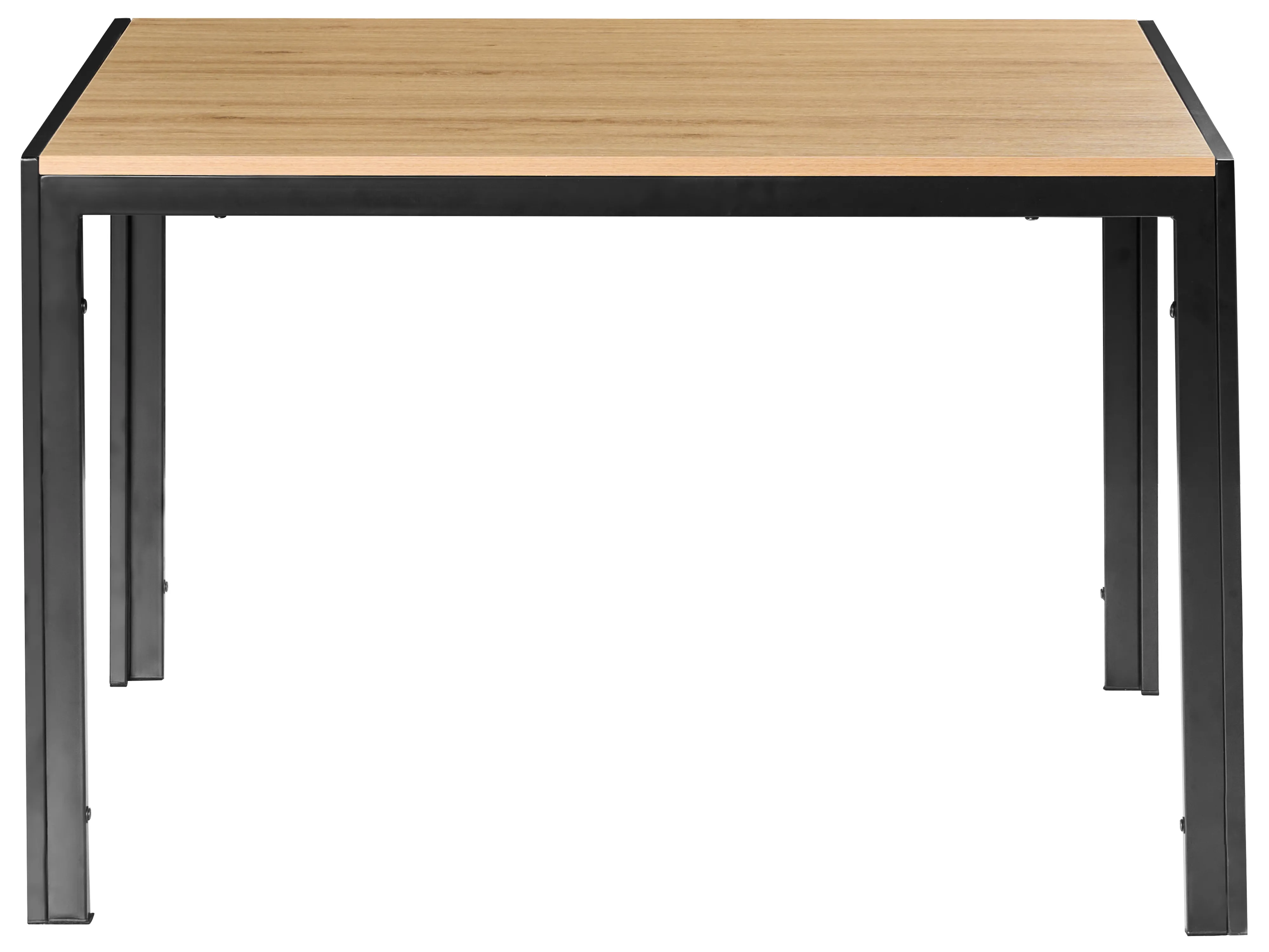 Eettafel MANN Bruin/zwart 80 cm 120 cm