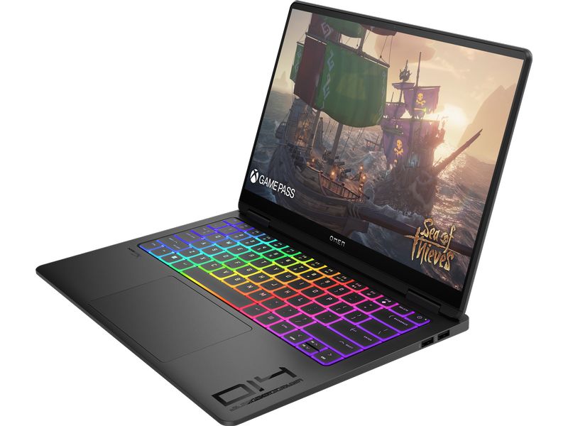 HP Notebook OMEN Transcend 14-fb1958nz inkl. Gratis Headset Leistungsstarker Gaming-Laptop mit OLED-Display