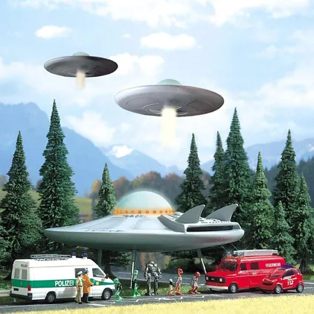 Busch 1010- UFO Fliegende Untertasse