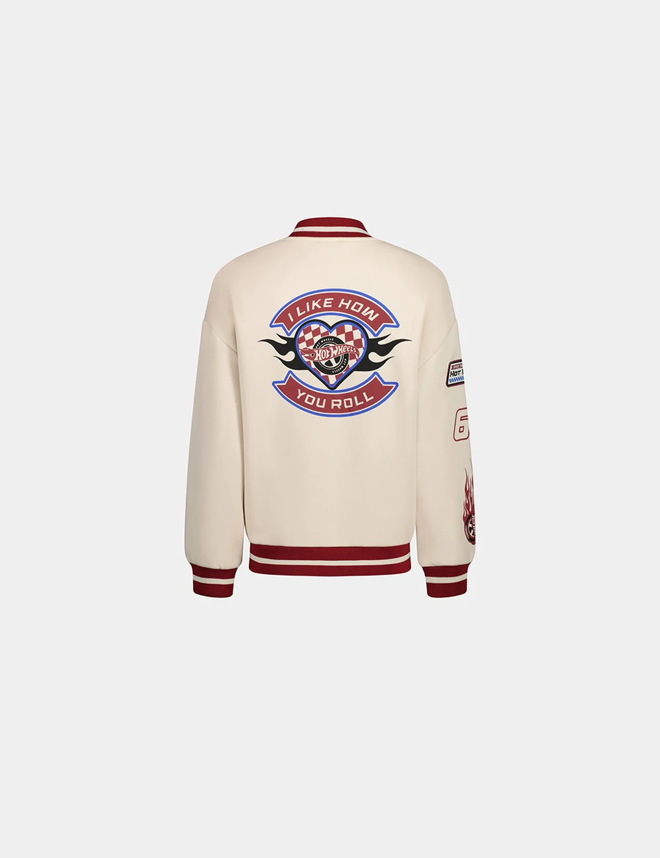 Veste Hot Wheels x Jennyfer crème