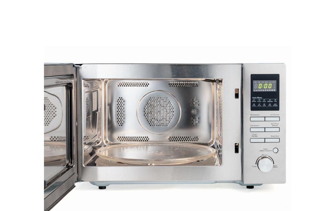 KOENIG Mikrowelle »mit Grill 3-in-1 Silberfarben« 900 W