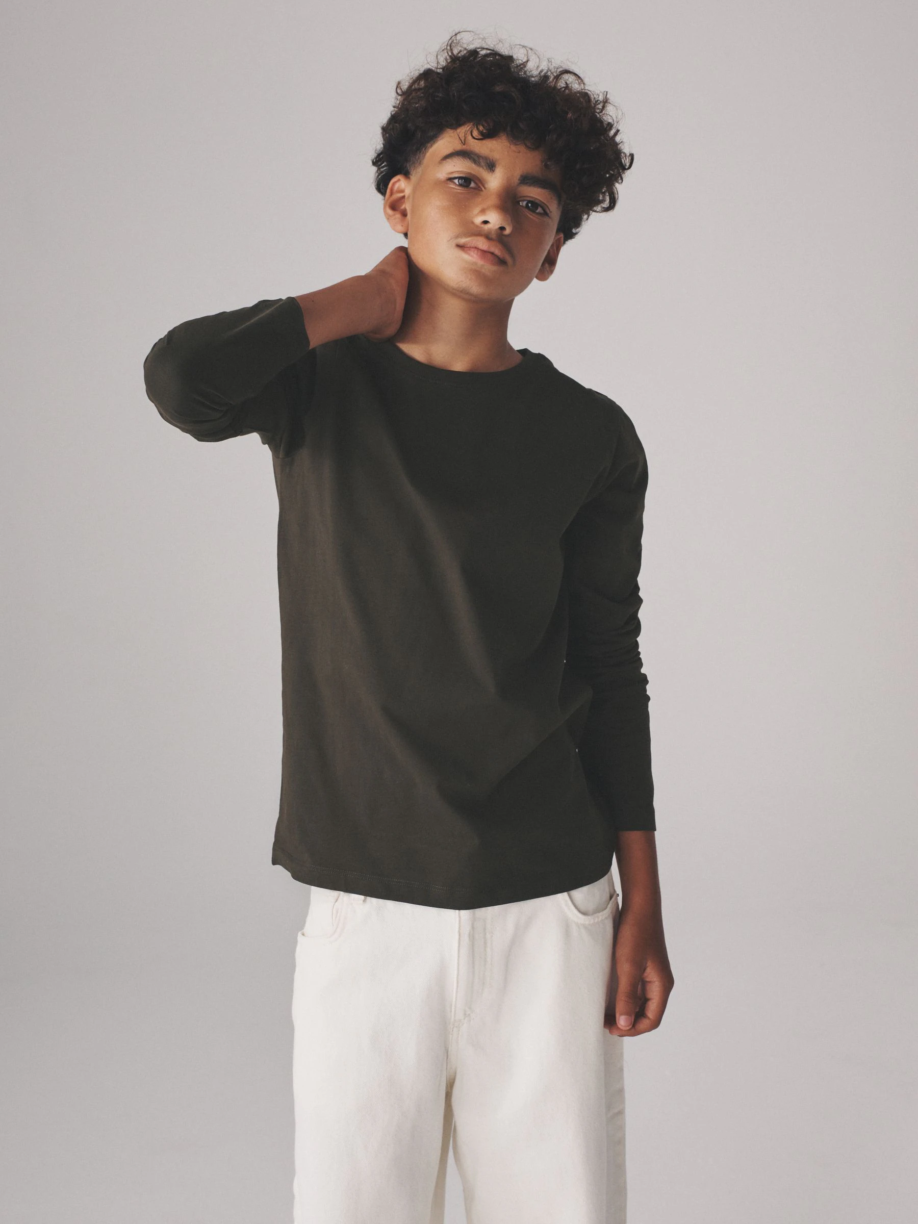 Zwart/kaki/groen/crème/wit - The Set 6 Pack Regular Cotton T-Shirts