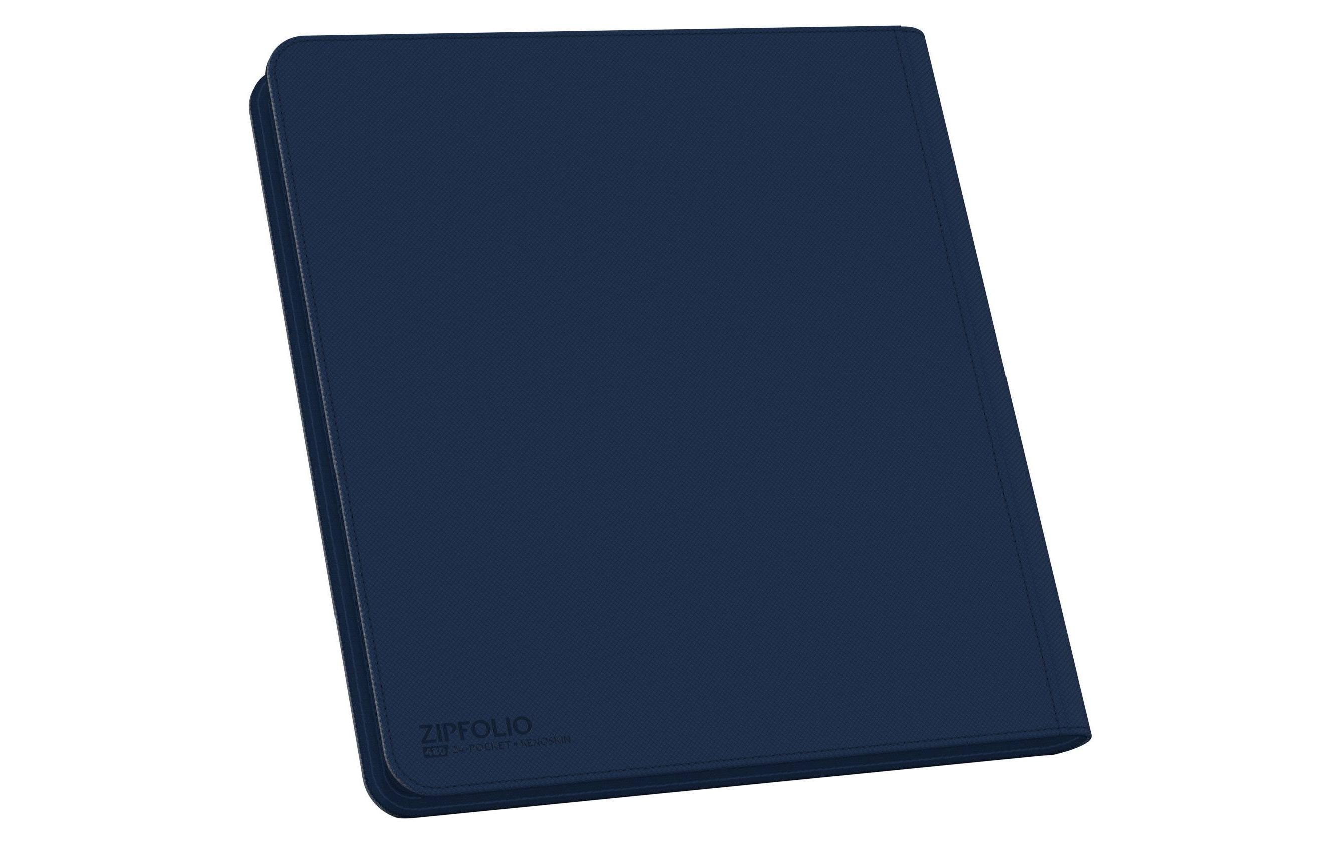Karten-Portfolio QuadRow ZipFolio 480 24-Pocket, blau24 Pocket Portfolio