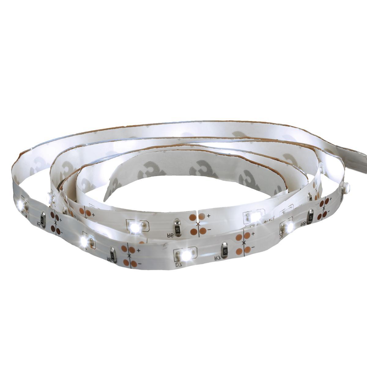 RUBAN LED 3M BLANC FROID A PILES
