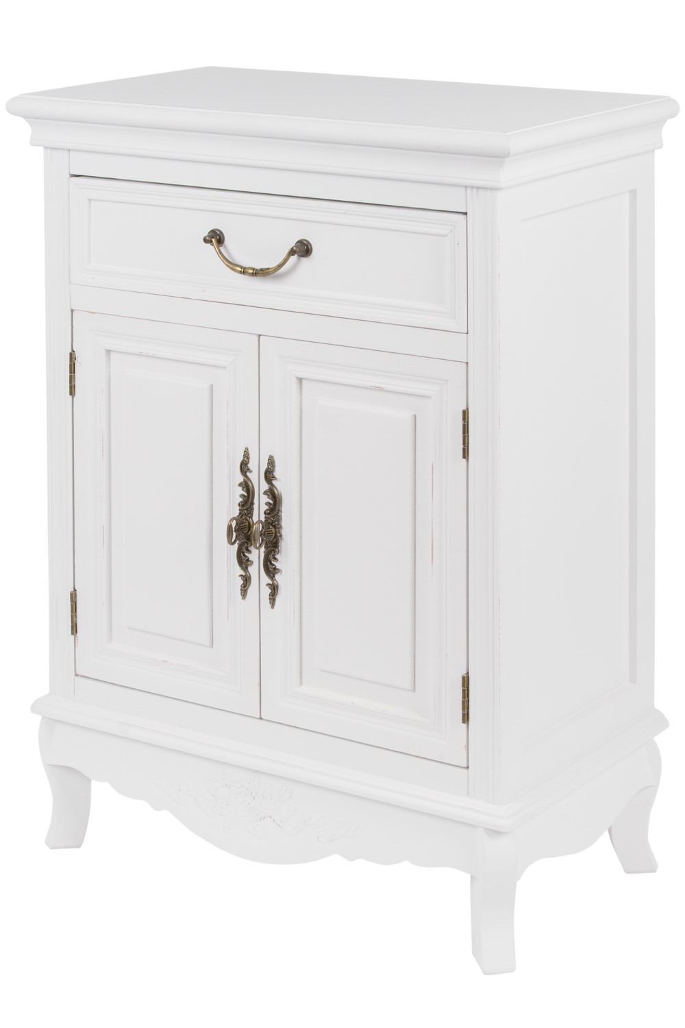 Kommode ELEGANCE- weiß - 53 cm breit