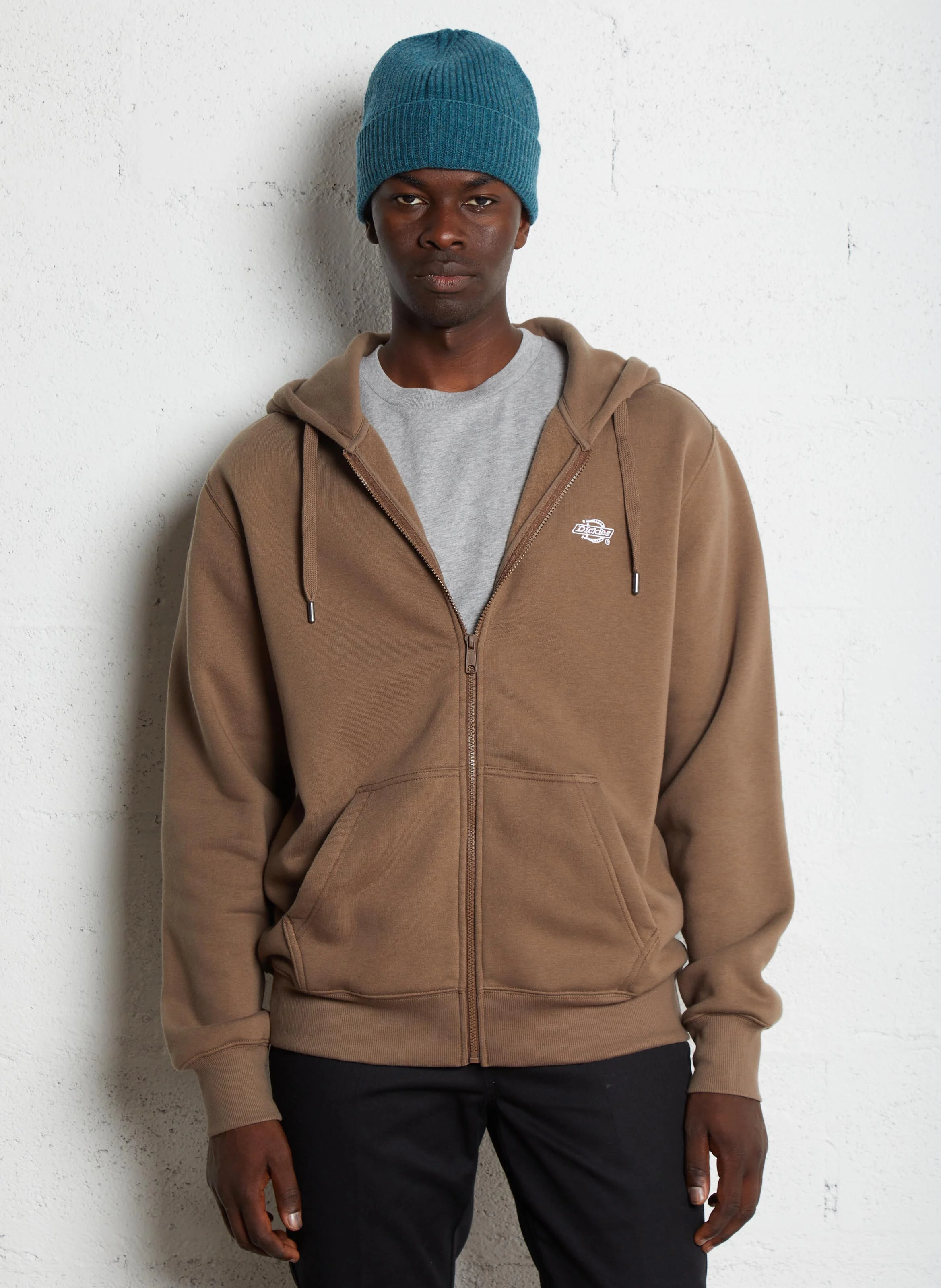 SUMMERDALE - Sweat oversize à capuche en coton mélangé | Beige