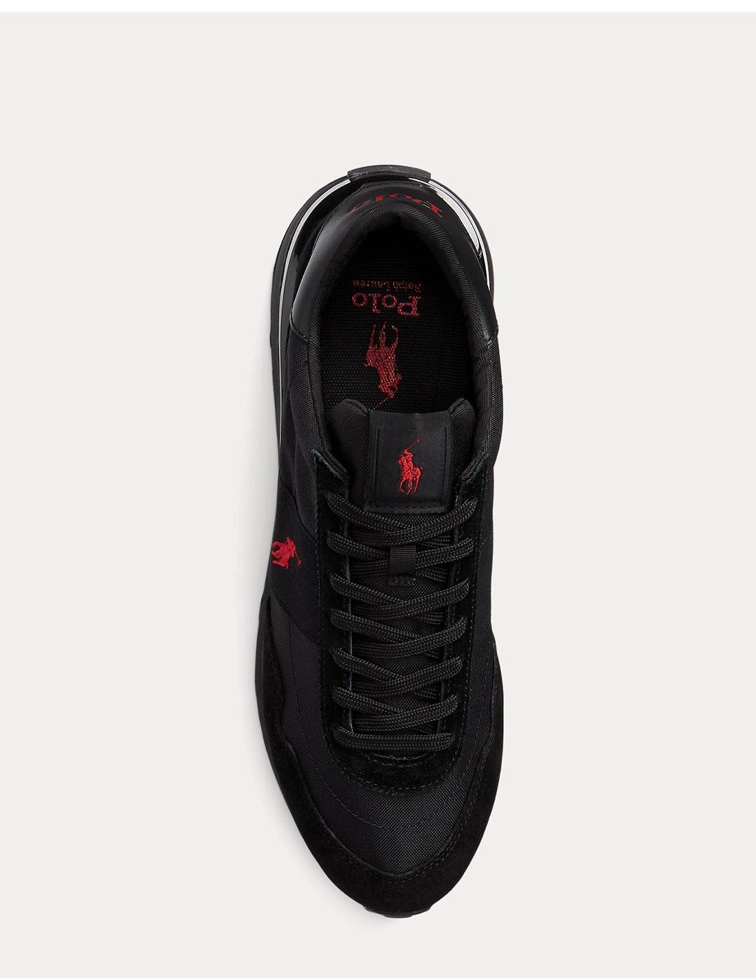 ralph lauren Baskets de ville Homme train 89 Noir