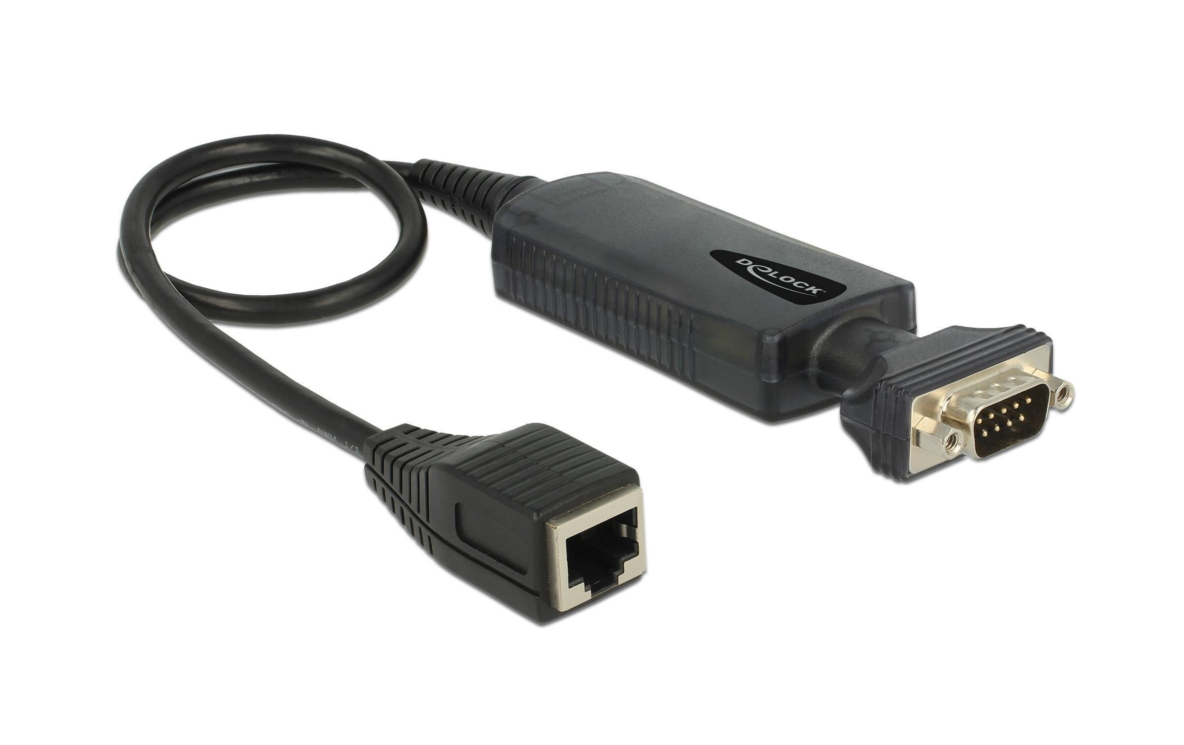 Netzwerk-Adapter RS232 - LAN Ethernet Konverter<br>Ethernet LAN Konverter zu seriell RS-232
