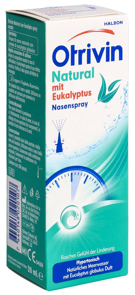 OTRIVIN Natural Plus mit Eukalyptus<br>20 ml, Nasenspray, Lösung