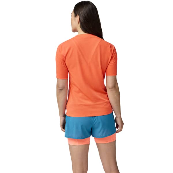 T-shirt trail BROOKS HIGH POINT SHORT SLEEVE W FLAME