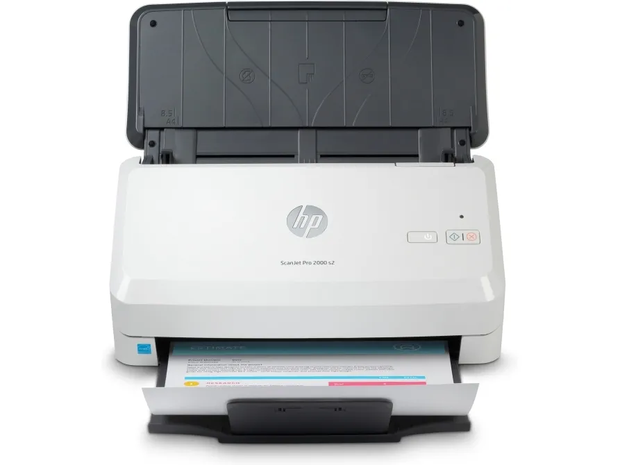 HP Scanjet Pro 2000 s2 Sheet-feed - Dokumentscanner - Duplex - 216 x 3100 mm - 600 dpi x 600 dpi - op til 35 ppm (mono) - ADF (50 ark) - op til 3500 scanninger pr. dag - USB 3.0