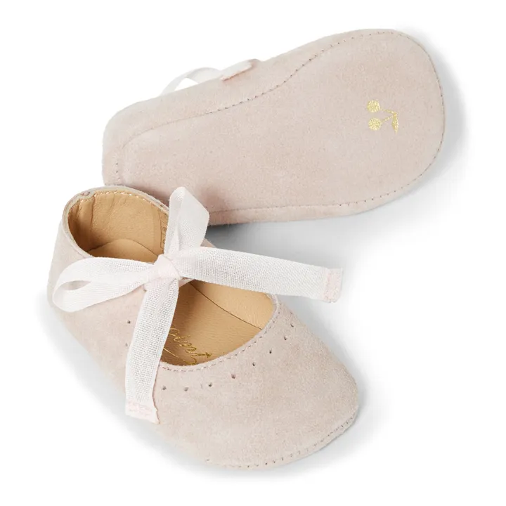 Bonpoint Babies Suède Akela | Rose