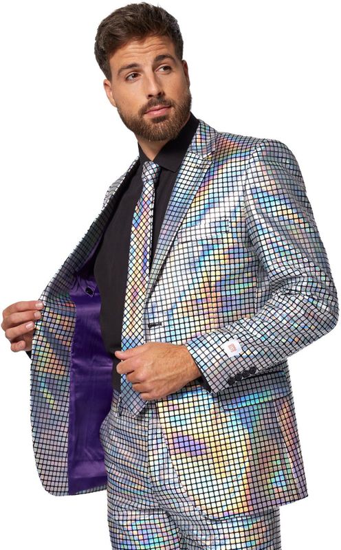 OppoSuits Discoballer - Mannen Kerstpak - Kerst Kostuum - Kerst - Maat: EU 52
