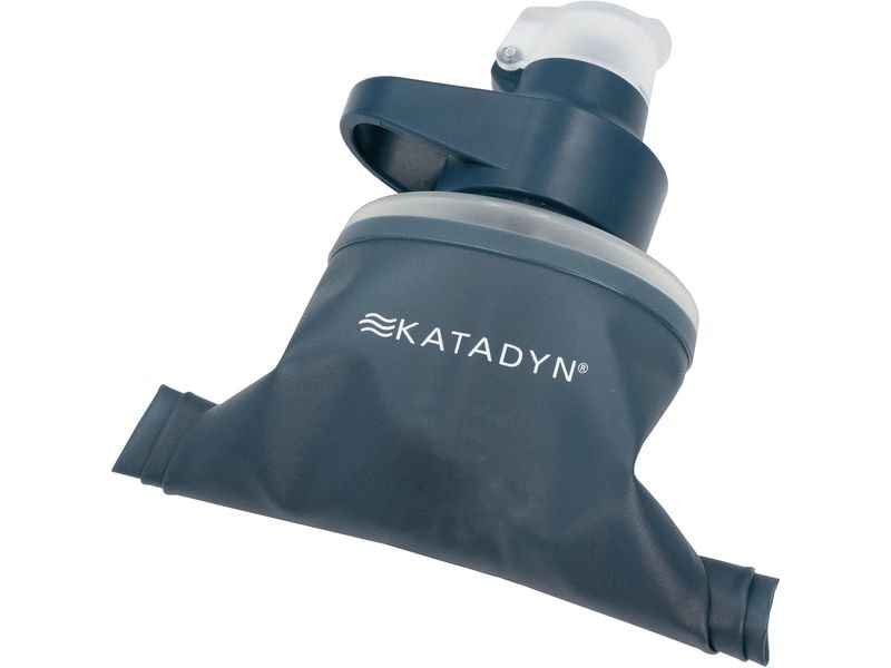 Katadyn Wasseraufbereitung BeFree Filter AC 1.0 l - Schiefe Trinkflasche mit Filter