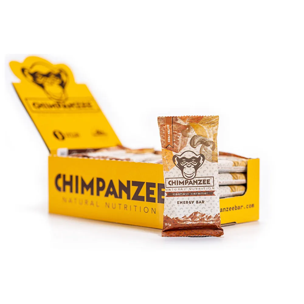 Chimpanzee -  Riegel Energy Bar Cashew Caramel 20 Stück