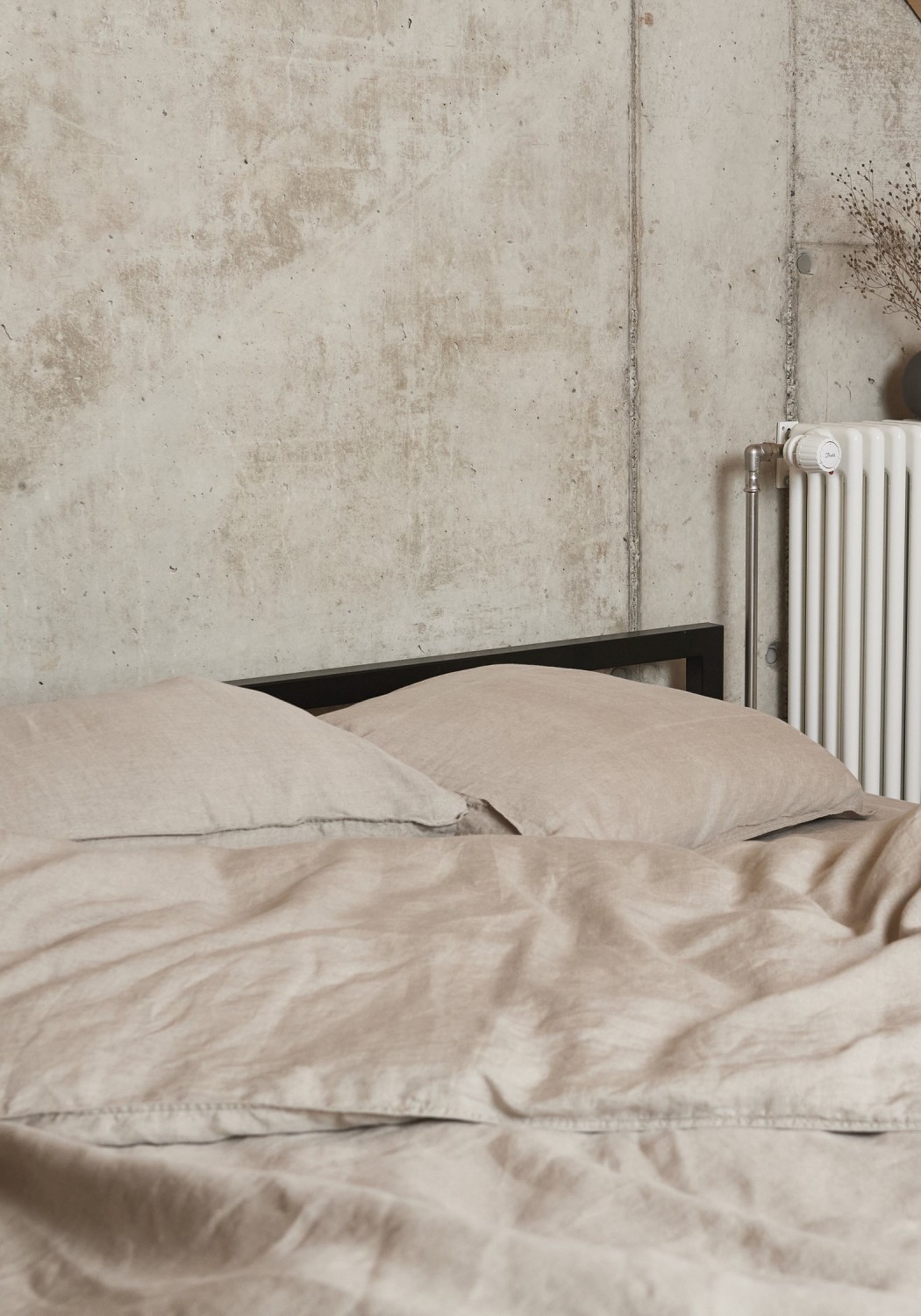 Lavie Leinen-Kissenbezug Linus Natural Undyed