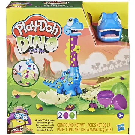Play-Doh Dino Crew Bronto aus dem Ei