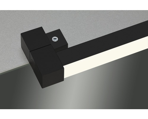 LED spiegellamp IP44 720 lm 4000 K HxL 2,8x34 cm Aciotis zwart